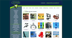 Desktop Screenshot of cedarscoachingacademy.com
